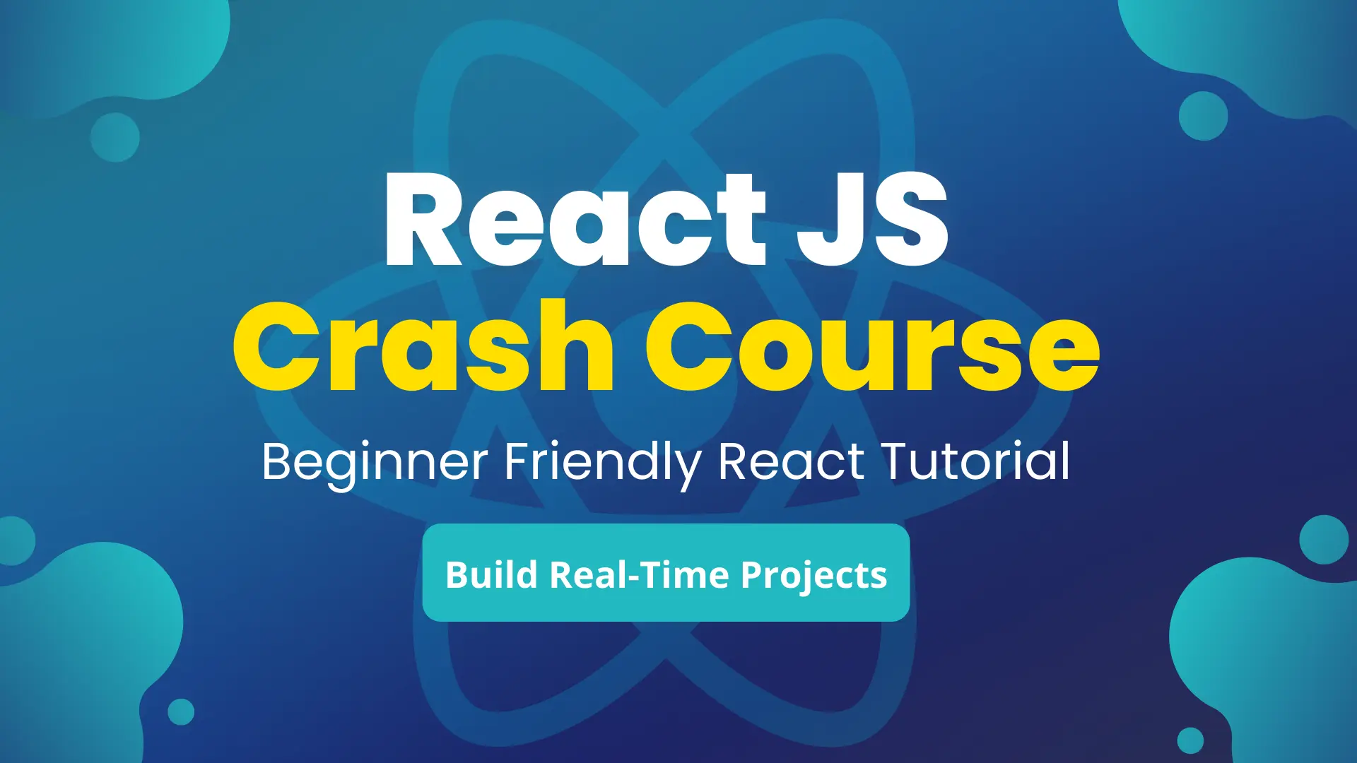 React JS Crash Course – Build Realtime Portfolio